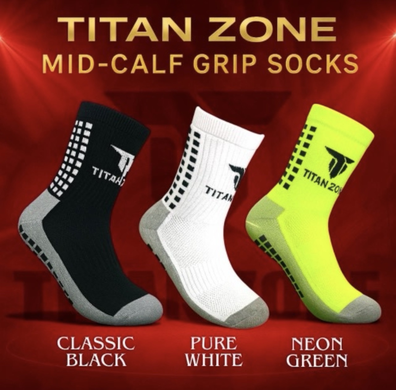 กันลื่นขาสั้น TITAN ZONE